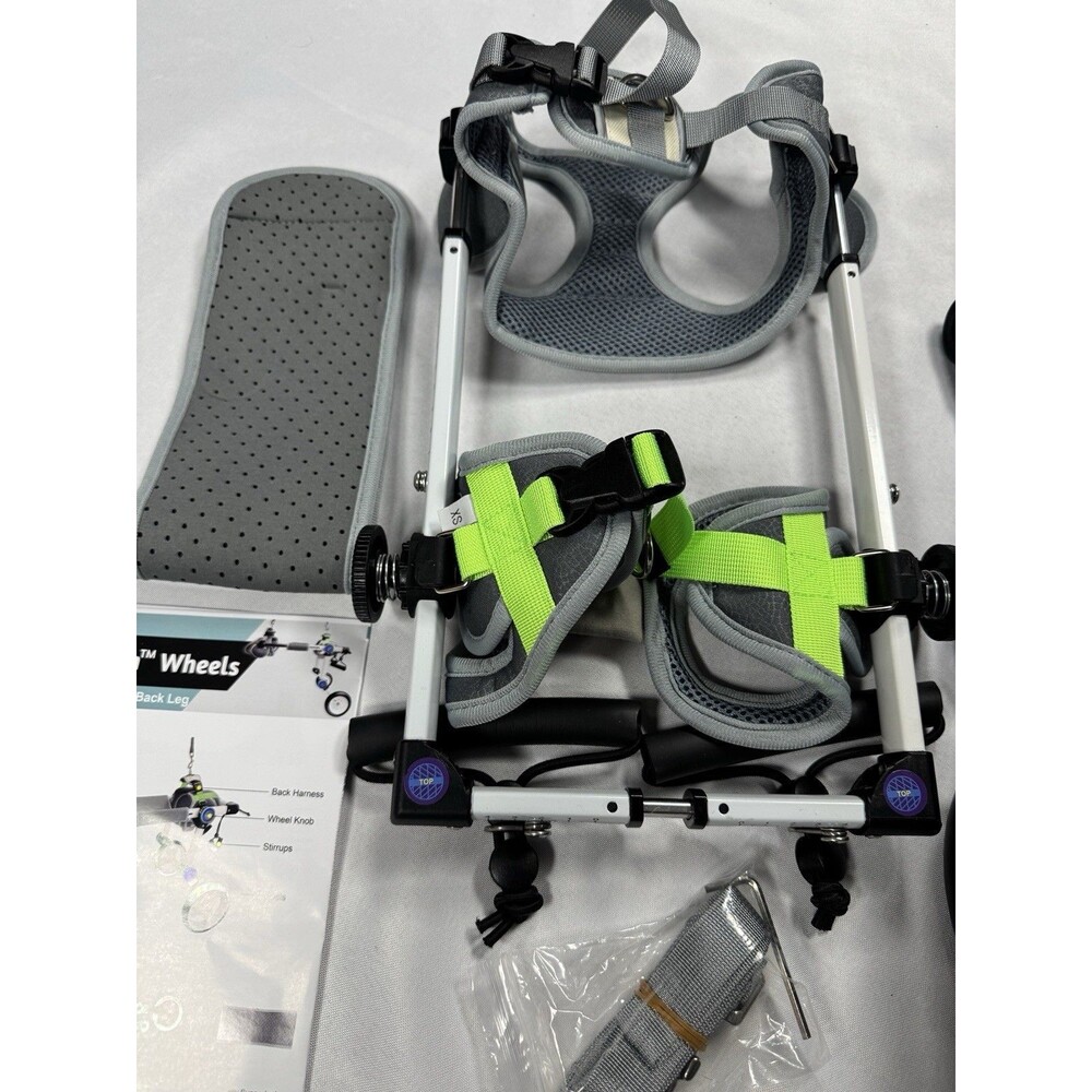 Let Pet Run Adjustable Dog Cart/Wheelchair for Back Legs - Size -XS  - NEW - Picture 8 of 10